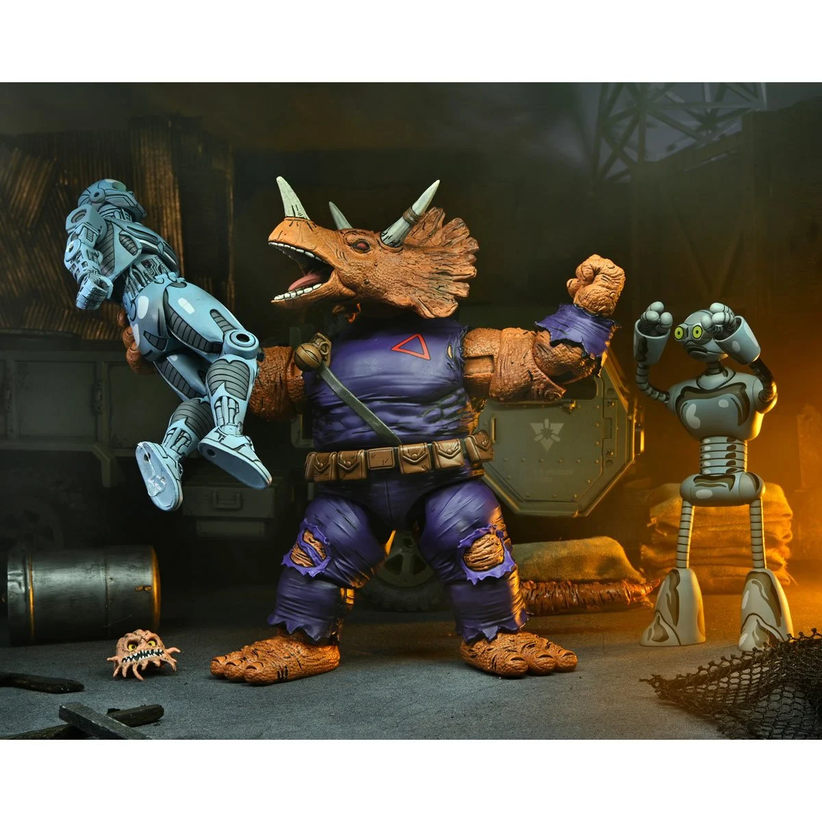 NECA TMNT Mirage Comics Deluxe Zog Action Figure Review: The Ultimate Triceraton Warrior