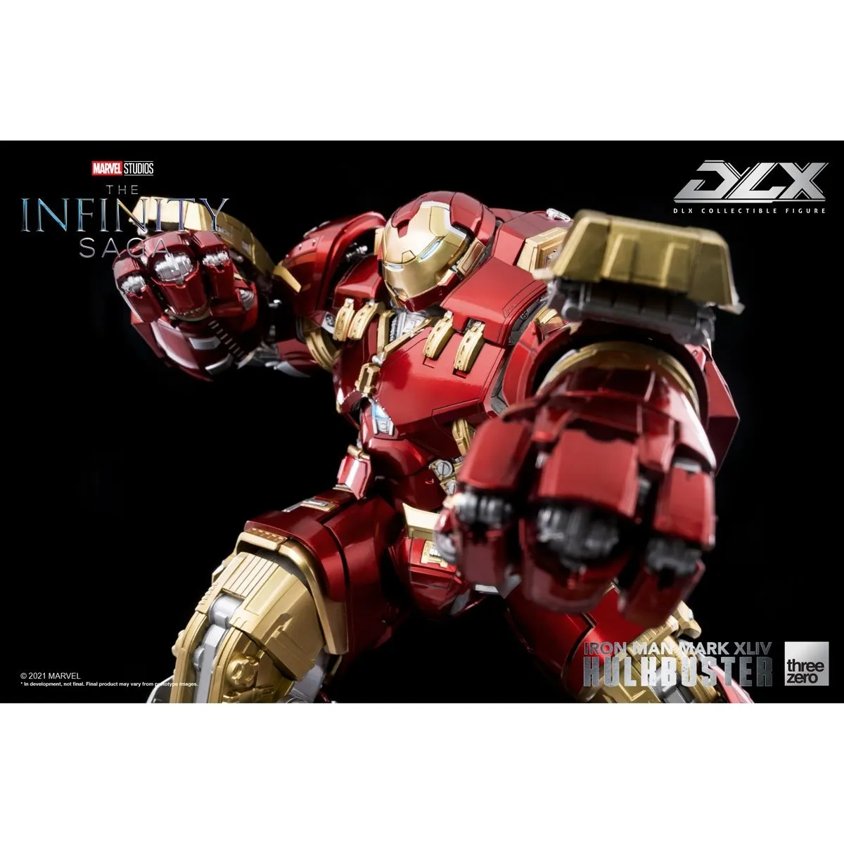DLX Hulkbuster Incoming! First Look at threezero’s LED-Lit, Mark 43-Ready Hulkbuster Figure