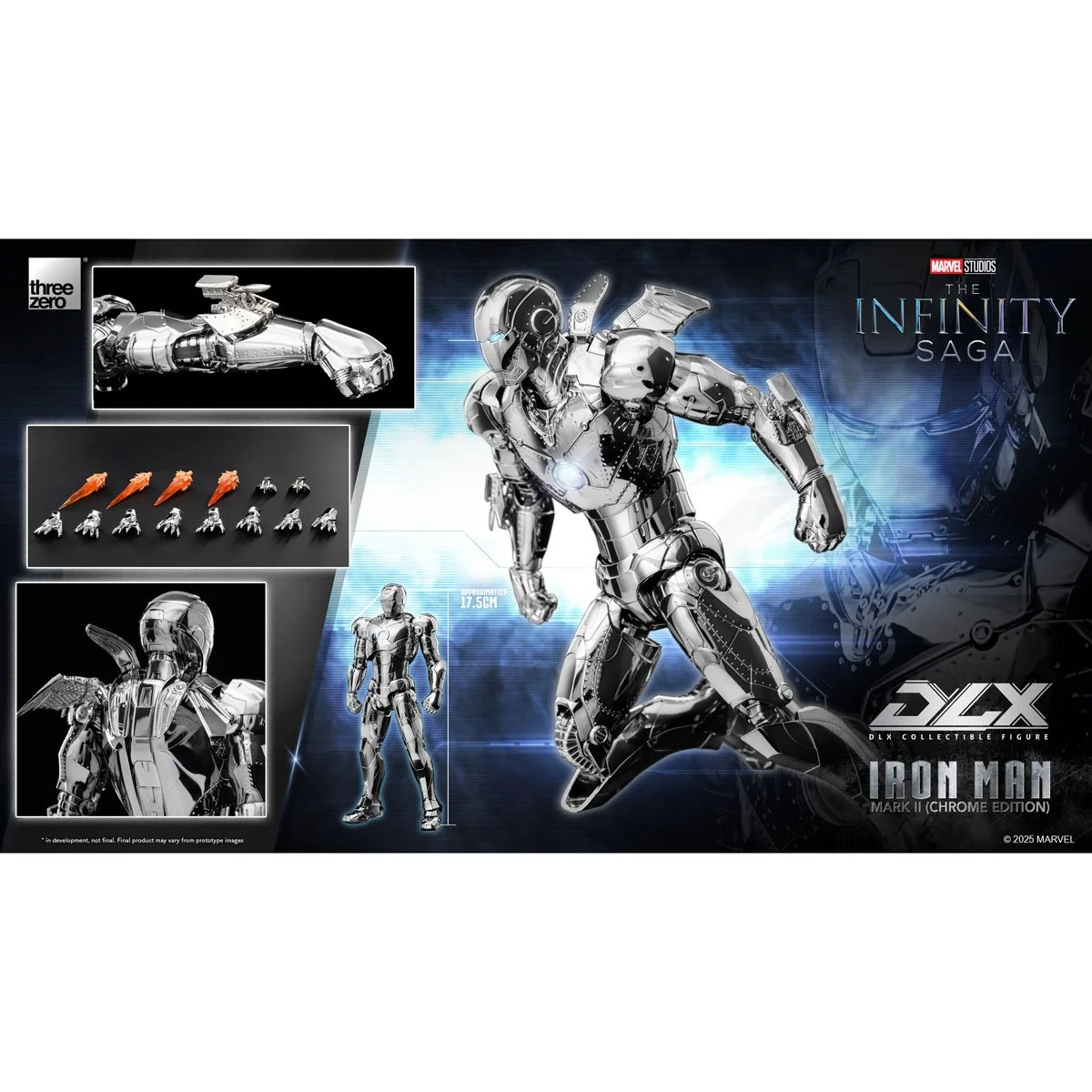 Threezero DLX Iron Man Mark 2 Chrome Edition Revealed: The Missing Link in Your Hall of Armor Collection